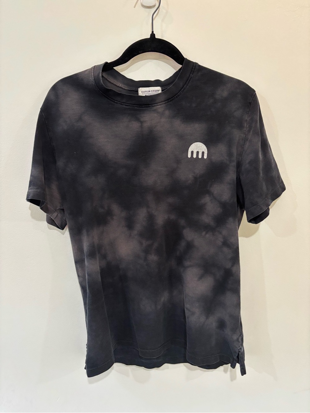 Cotton Citizen x Kraken Black Tie Dye Tee Short Sleeve Crewneck T-shirt